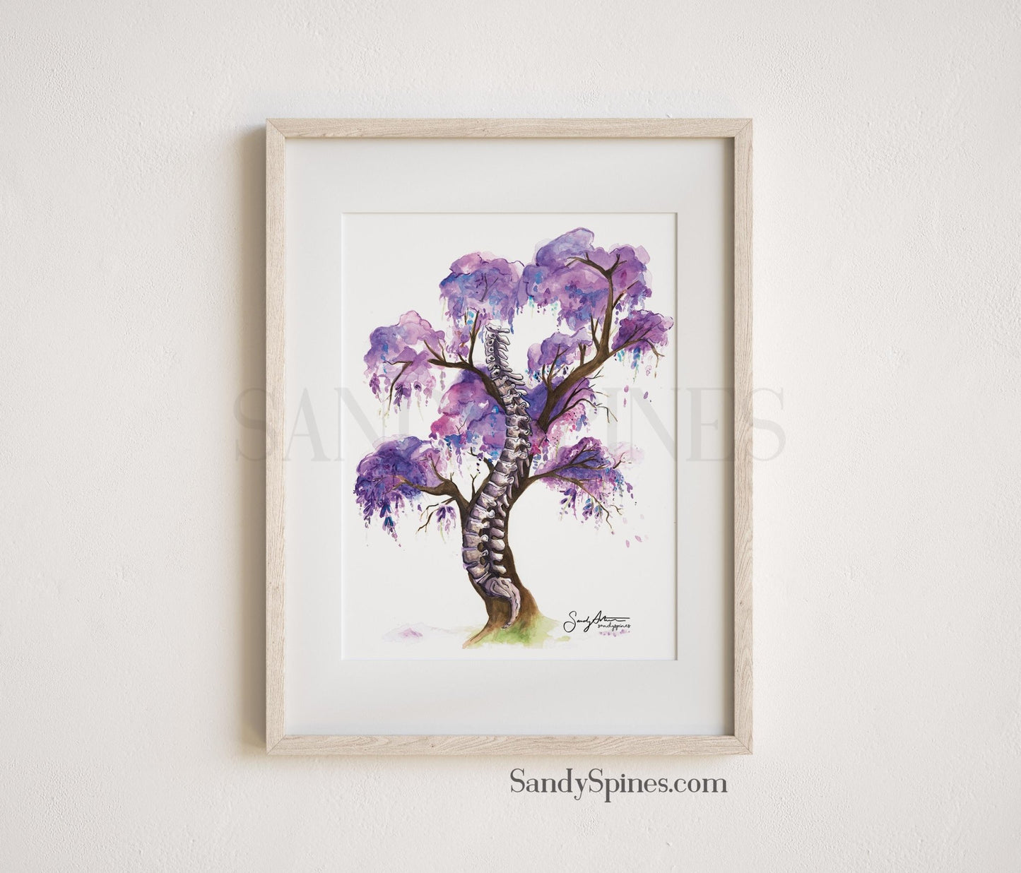 Jacaranda Tree Spine - SandySpines