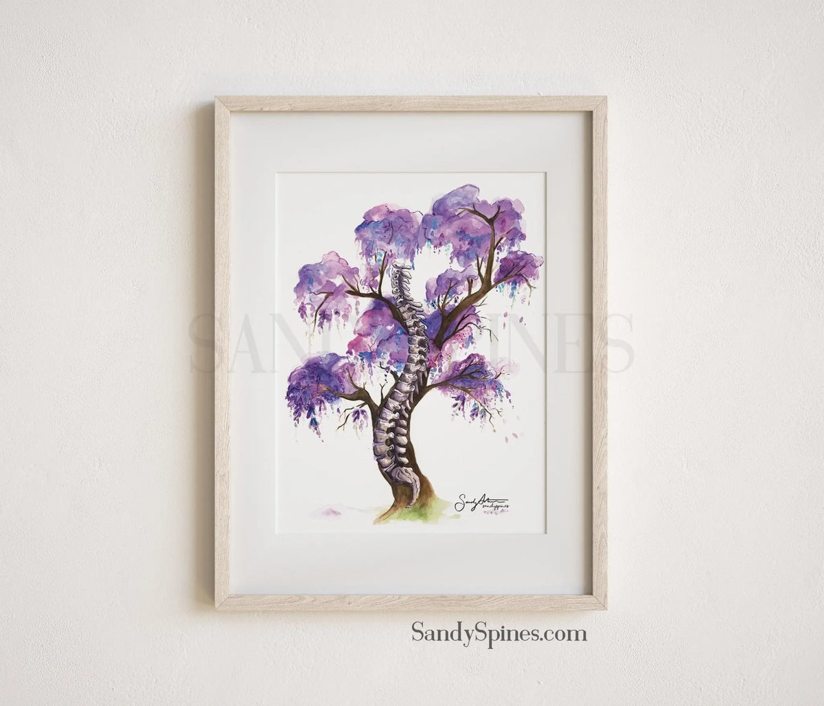 Jacaranda Tree Spine - SandySpines