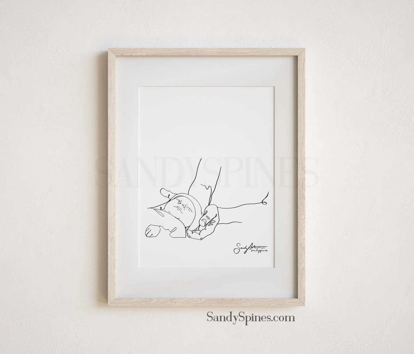 Pediatric Line Art 1 - SandySpines