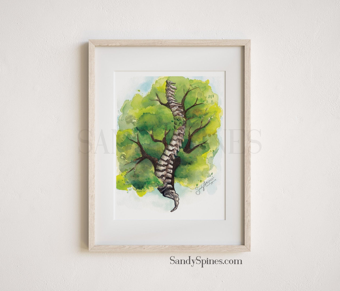 Spine of Life Print - SandySpines
