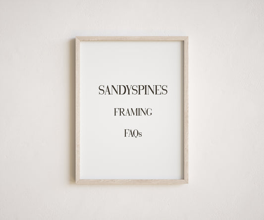 How to Frame Your Art
