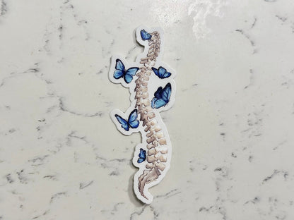 Butterfly Spine Sticker - SandySpines