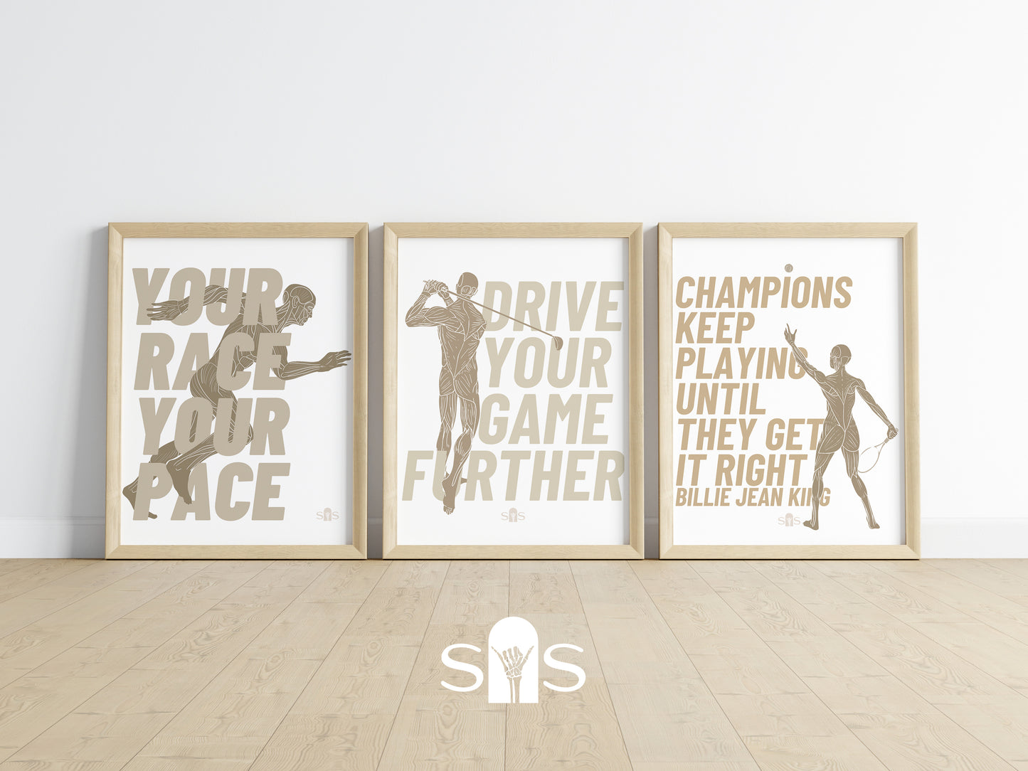 Champions Digital Download Motivational Poster