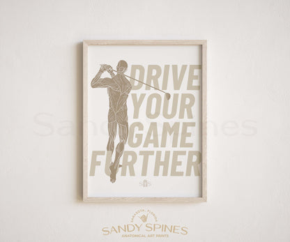 Drive Your Game Poster - SandySpines