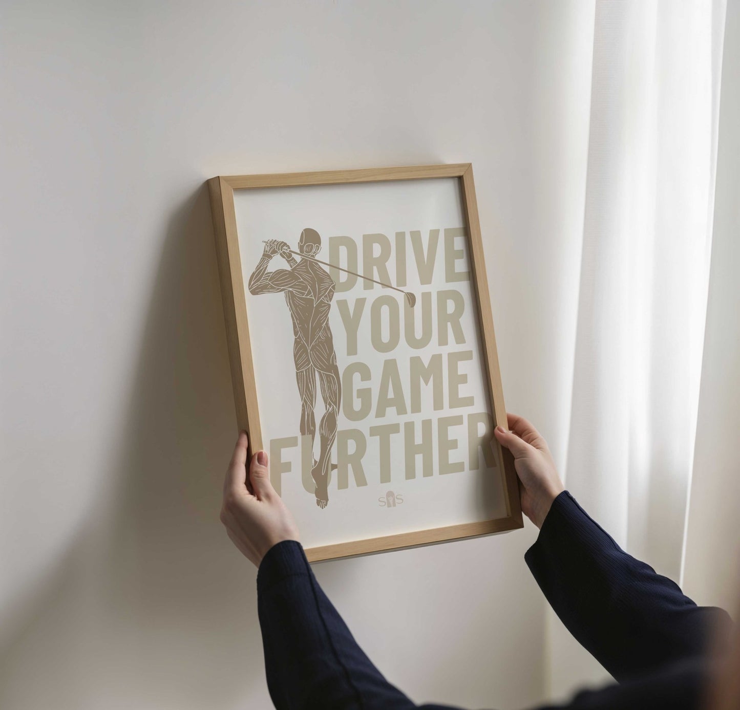 Drive Your Game Poster print - SandySpines