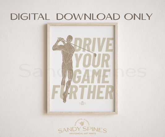 Drive Your Game Forward Digital Download Poster