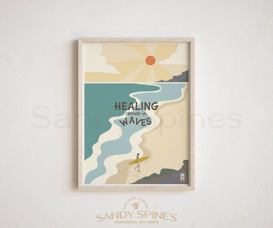 Healing comes in Waves | Ocean Version - SandySpines