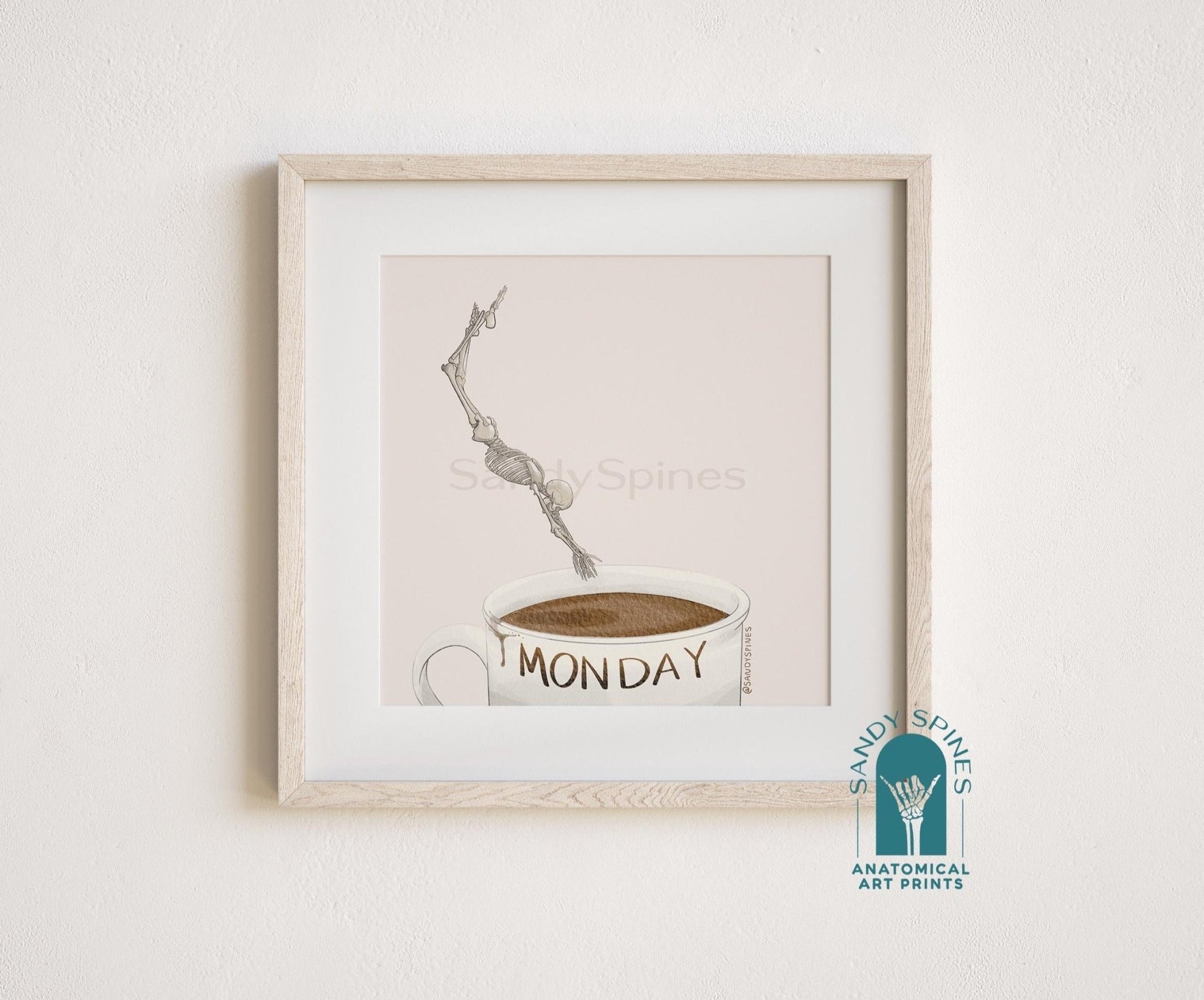 Mondays... Print - SandySpines