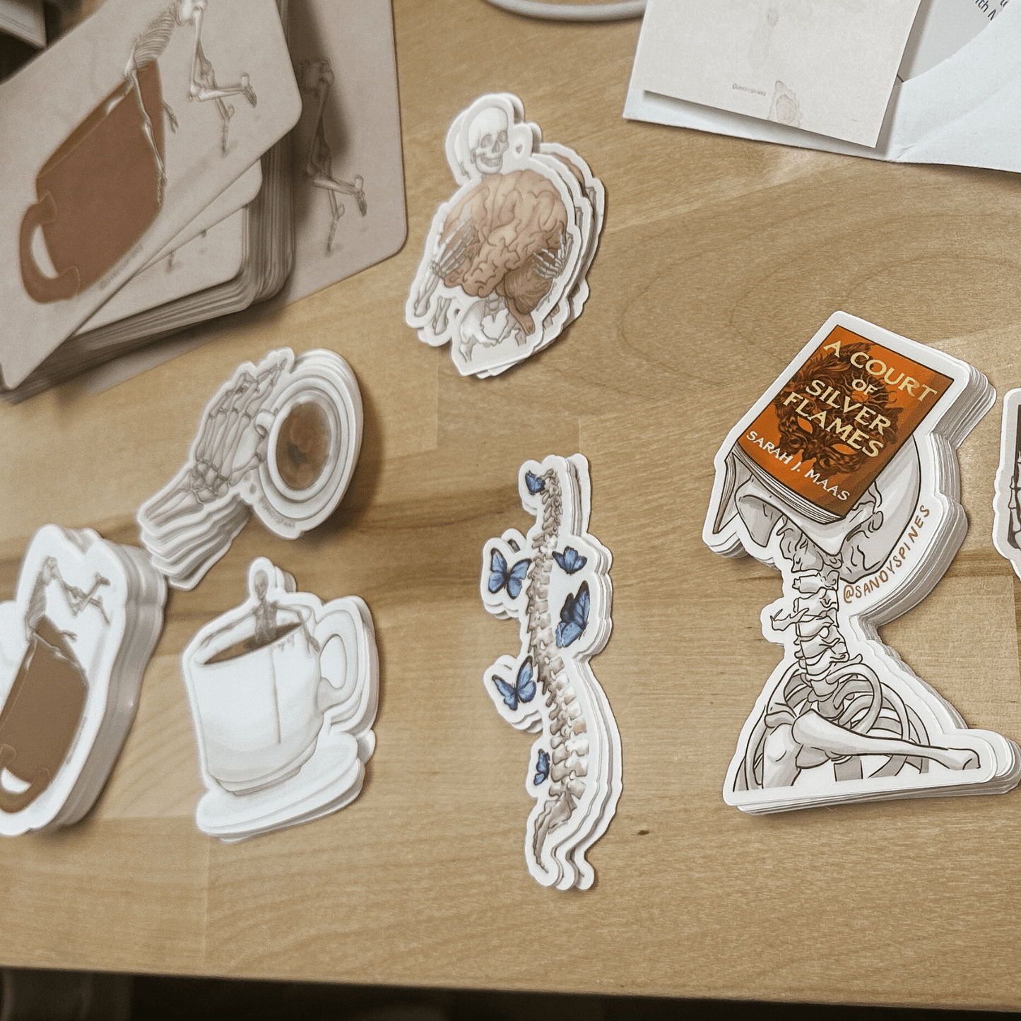 Mystery Sticker Pack ~ 10 Stickers - SandySpines