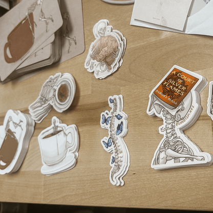 Mystery Sticker Pack ~ 10 Stickers - SandySpines