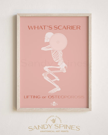 Osteoporosis Prevention Poster - SandySpines