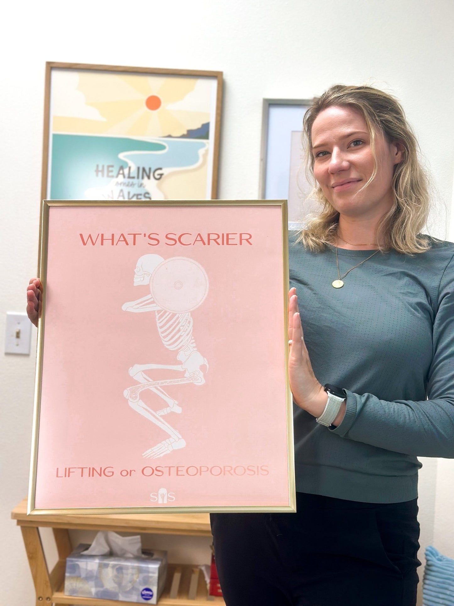 Osteoporosis Prevention Poster - SandySpines