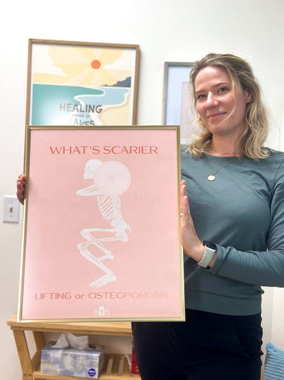 Osteoporosis Prevention Poster - SandySpines