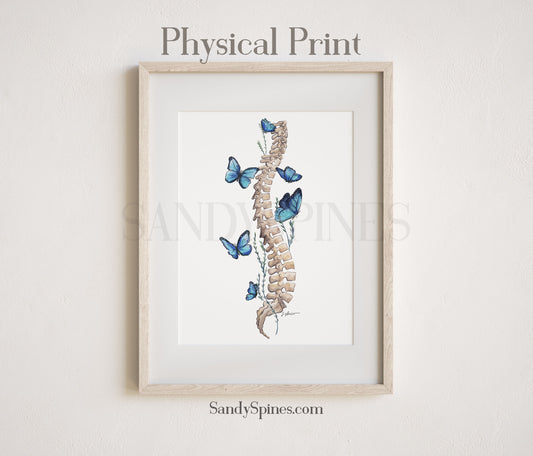 Butterfly Spine Print