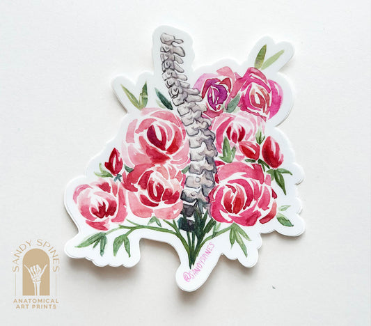 Rose Spine Sticker
