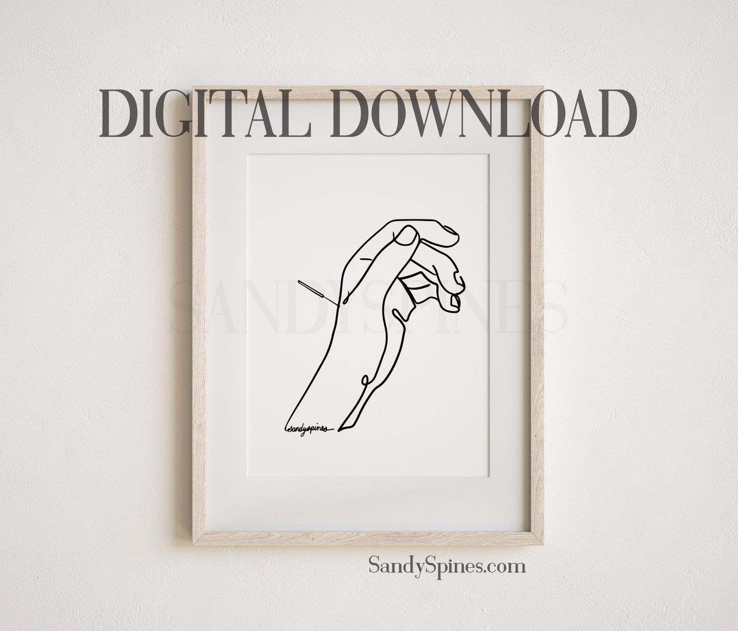 Acupuncture Line Art 2 | DIGITAL DOWNLOAD only - SandySpines