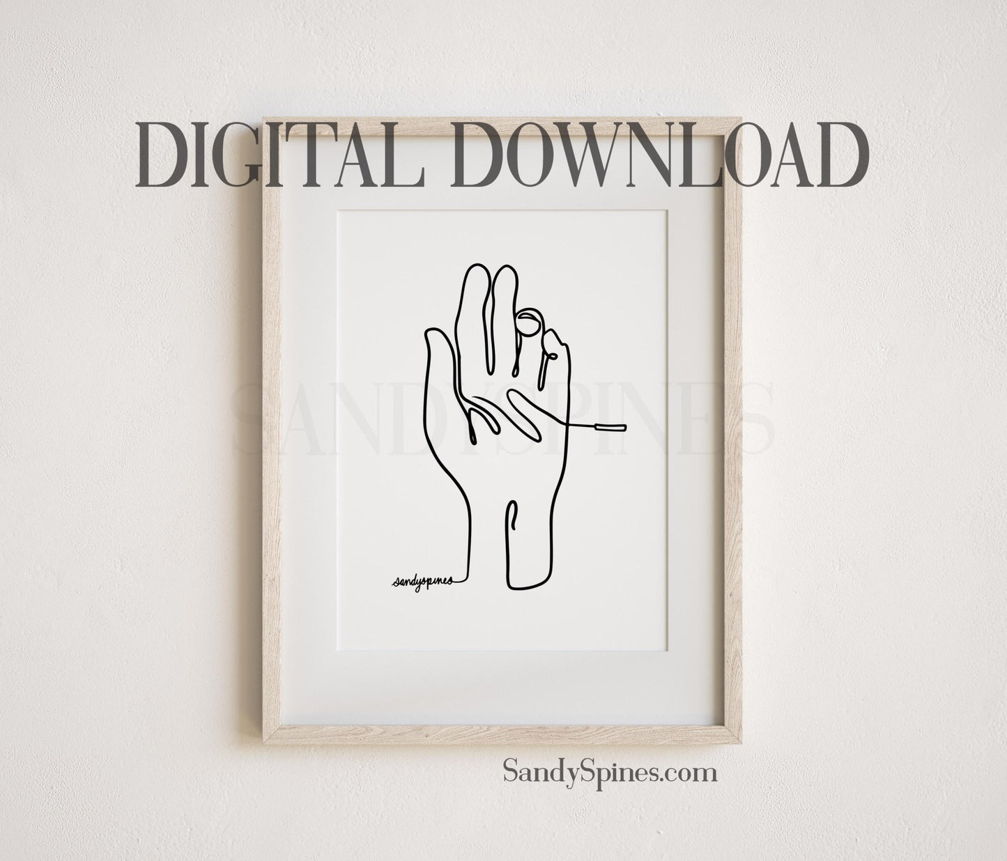 Acupuncture Line Art 3 | DIGITAL DOWNLOAD only - SandySpines