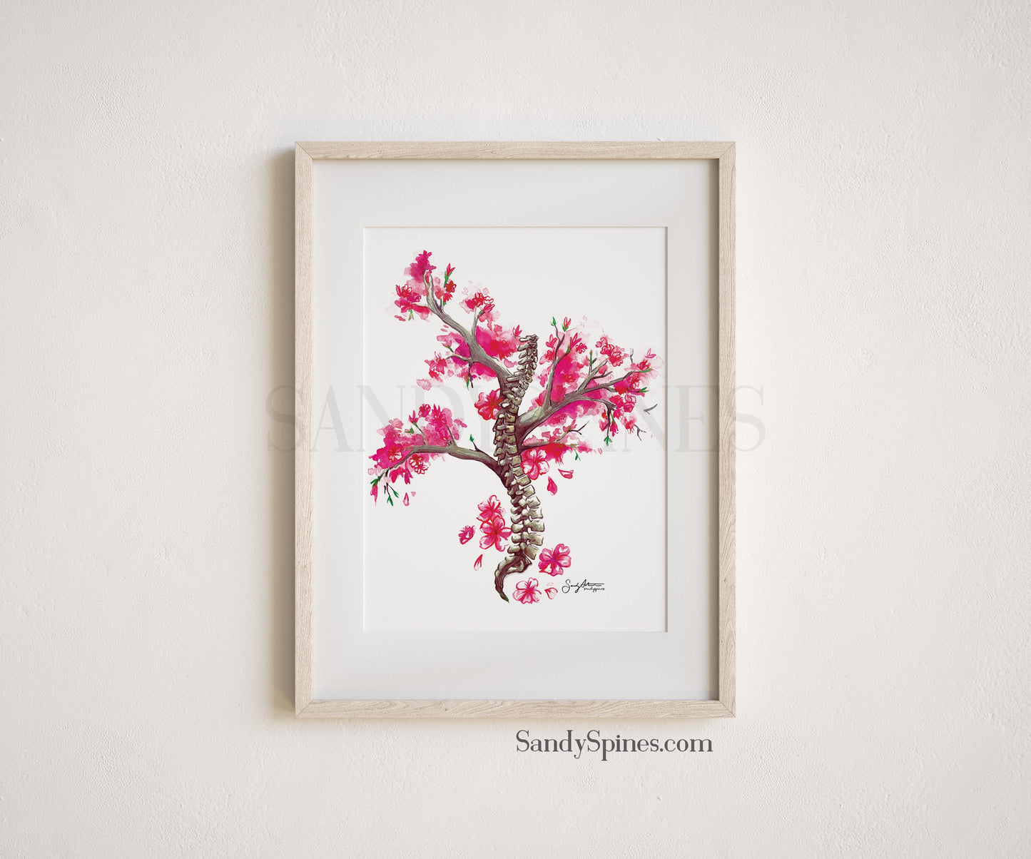 Cherry Blossom Spine Tree