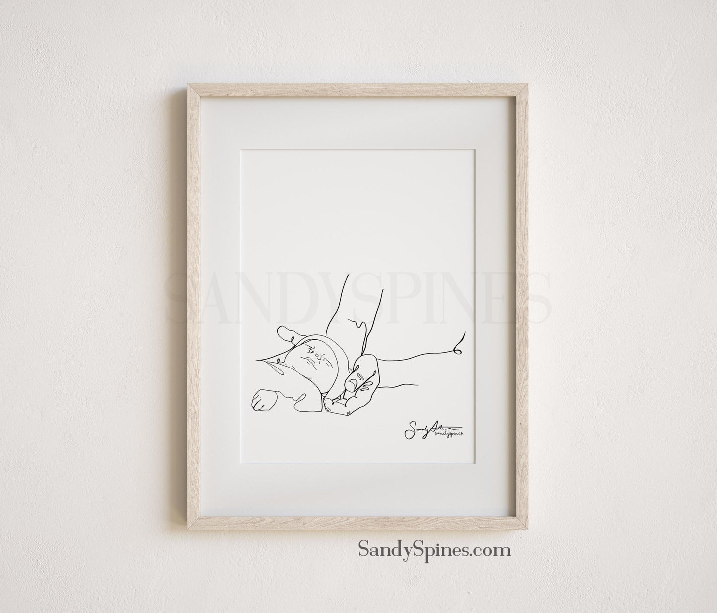 Pediatric Line Art 1 - SandySpines