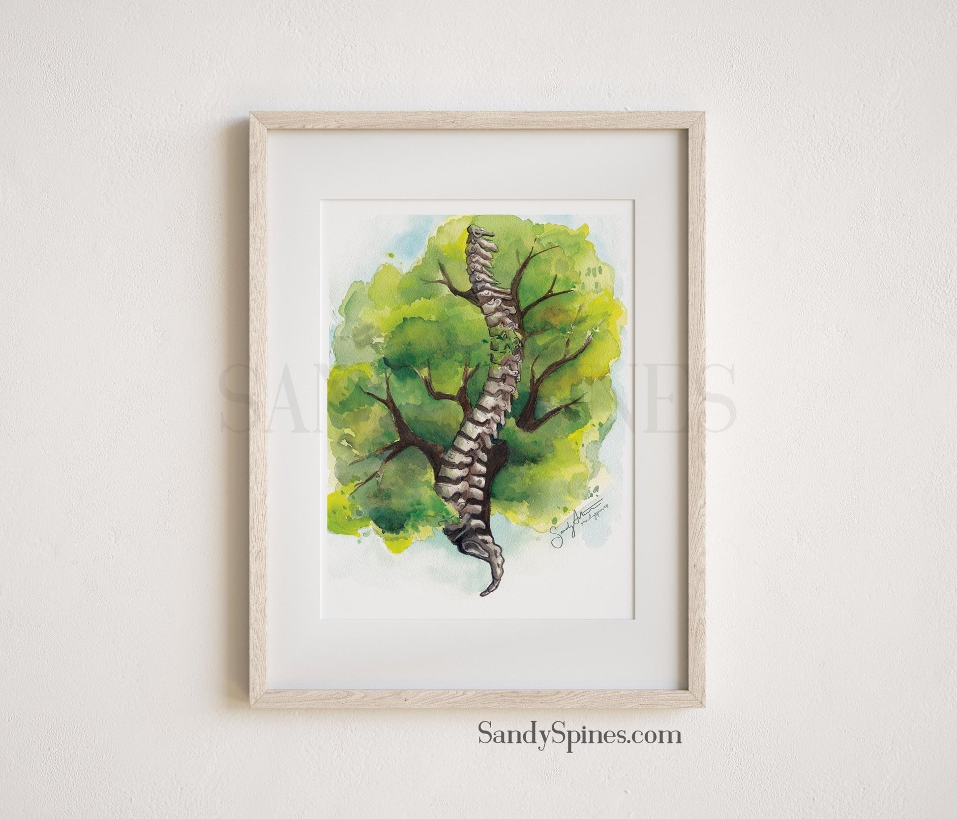 Spine of Life Print - SandySpines